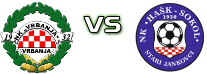Vrbanja - HAŠK Sokol детайли и статистика