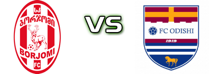 FC Borjomi - Odishi head to head game preview and prediction FC Borjomi - Odishi head to head game preview and prediction