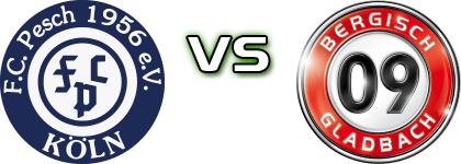 FC Pesch - Bergisch Gladbach детайли и статистика FC Pesch - Bergisch Gladbach детайли и статистика