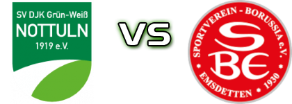 Grün-Weiß Nottuln - Borussia (E) head to head game preview and prediction