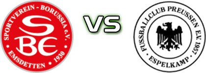 Borussia (E) - Preussen Espelkamp head to head game preview and prediction Borussia (E) - Preussen Espelkamp head to head game preview and prediction