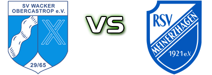 Wacker Obercastrop - RSV Meinerzhagen head to head game preview and prediction