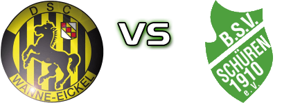 Wanne-Eickel - Schüren Spiel Prognosen und Statistiken