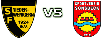 Sportfreunde Niederwenigern - Sonsbeck head to head game preview and prediction