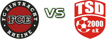 Rheine - Turkspor Dortmund 2000 head to head game preview and prediction
