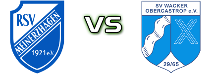 RSV Meinerzhagen - Wacker Obercastrop Statistiche e dettagli partita