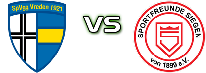 SPVGG Vreden 1921 - Siegen head to head game preview and prediction