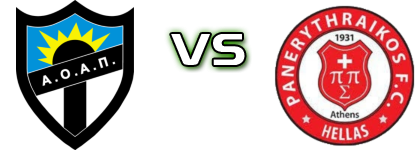 AO Agia Paraskevi - Panerithraikos head to head game preview and prediction