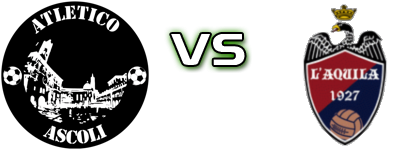 Atletico Ascoli - L'Aquila 1927 Detalji meca I statistika. Atletico Ascoli - L'Aquila 1927 Detalji meca I statistika.