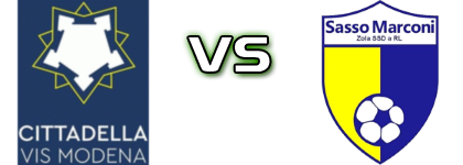 Cittadella Vis Modena - Sasso Marconi Detalles y estadisticas