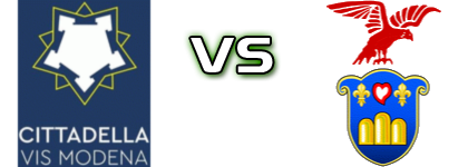 Cittadella Vis Modena - Tropical Coriano детайли и статистика
