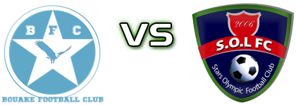 Bouake FC - SOL FC Detalji meca I statistika. Bouake FC - SOL FC Detalji meca I statistika.