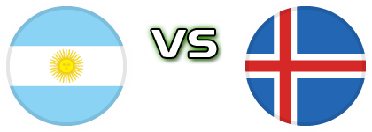 Argentina - Iceland Estatísticas e detalhes do jogo