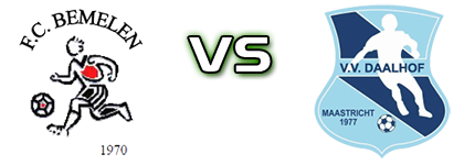Bemelen - Daalhof Statistiche e dettagli partita Bemelen - Daalhof Statistiche e dettagli partita