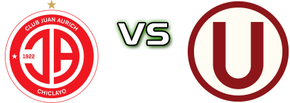 Juan Aurich - Universitario de Deportes head to head game preview and prediction