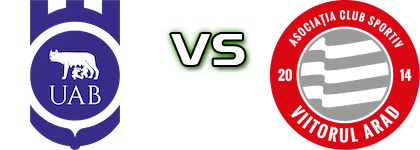 Universitatea Alba Iulia - Viitorul Arad head to head game preview and prediction