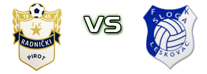 Radnički (P) - Sloga (L) детайли и статистика