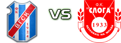 Veliko Gradište - Sloga 33 детайли и статистика