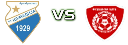 Šumadija (A) - Partizan Darosava детайли и статистика