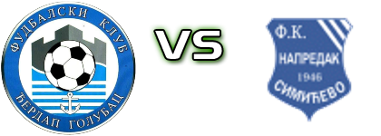 FK Đerdap Golubac - Napredak (S) Statistiche e dettagli partita