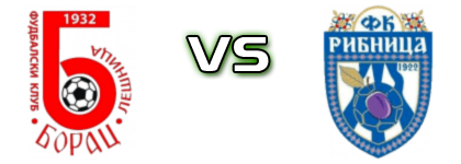 Borac (L) - Ribnica Detalji meca I statistika.