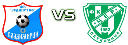 Jedinstvo (V) - Cer (P) Detalles y estadisticas