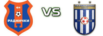 Radnički (V) - Omladinac (Z) детайли и статистика