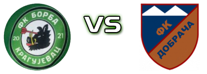 Borba - Dobrača detalji utakmice i statistika