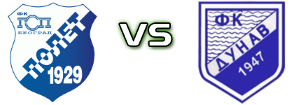 Polet Dorćol - Dunav  Estatísticas e detalhes do jogo