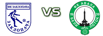 Zaklopača - Avala 1939  Statistiche e dettagli partita