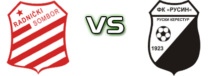 Radnički (S) - Rusin Statistiche e dettagli partita