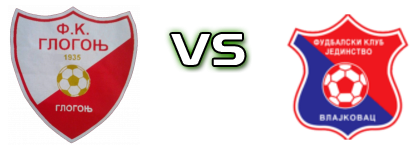 Glogonj - Jedinstvo (V) Statistiche e dettagli partita