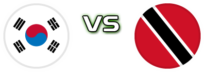 South Korea - Trinidad and Tobago head to head game preview and prediction