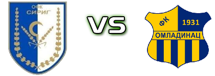 Sirig - Omladinac (S) Spiel Prognosen und Statistiken