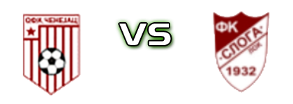Čenej - Sloga (L) Spiel Prognosen und Statistiken