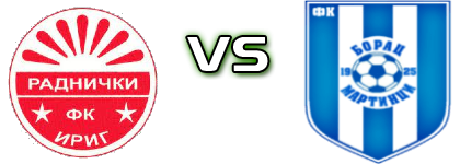 Radnički (I) - Borac (M) head to head game preview and prediction Radnički (I) - Borac (M) head to head game preview and prediction