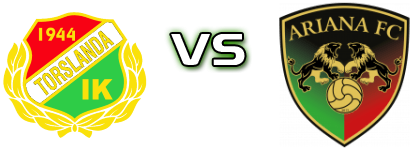 Torslanda - Ariana FC detalji utakmice i statistika Torslanda - Ariana FC detalji utakmice i statistika