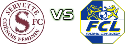 Servette FCCF - FC Luzern Frauen Statistiche e dettagli partita