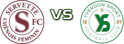 Servette FCCF - FC Yverdon Feminin head to head game preview and prediction