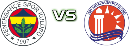 Fenerbahçe Istanbul - 1207 Antalya Muratpasa Belediye Spor Detalles y estadisticas