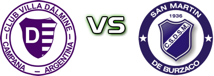 Villa Dálmine - San Martin de Burzaco head to head game preview and prediction
