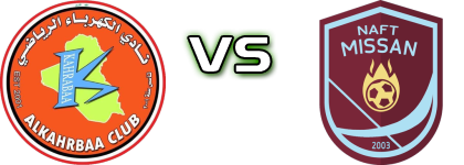 Al Kahraba - Naft Missan Statistiche e dettagli partita