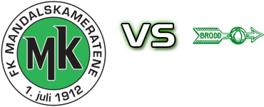 Mandalskameratene - Brodd Statistiche e dettagli partita