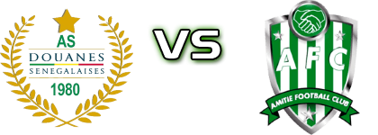 Douanes - Amitie FC Detalji meca I statistika.
