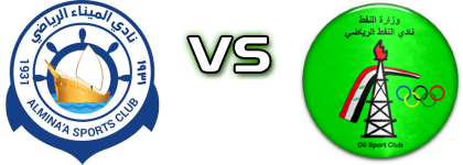 Al Mina'a - Al Naft SC Statistiche e dettagli partita