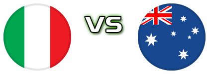 Italy - Australia detalji utakmice i statistika