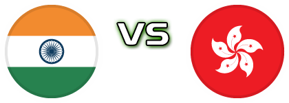 India - Hong Kong detalji utakmice i statistika