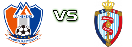 Jiangxi - Nantong Haimen Codion Spiel Prognosen und Statistiken