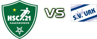 HSC '21 - SV Urk Spiel Prognosen und Statistiken