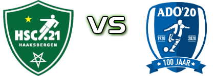 HSC '21 - ADO '20 Statistiche e dettagli partita HSC '21 - ADO '20 Statistiche e dettagli partita